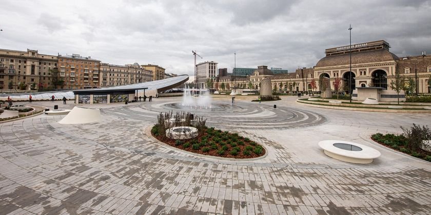 Парк На Павелецкой Площади Фото